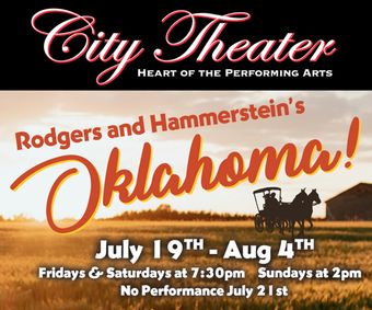 OKLAHOMA! show poster