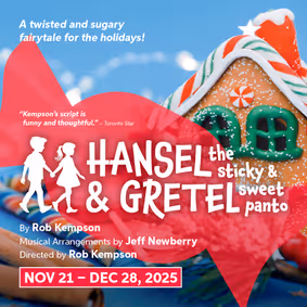 Hansel & Gretel - The Sticky & Sweet Panto show poster