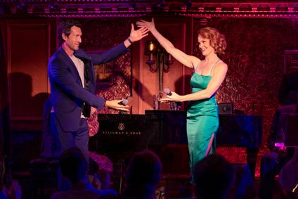 Broadway's Kate Baldwin & Aaron Lazar show poster