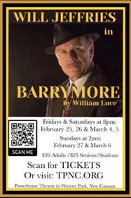 BARRYMORE, by William Luce show poster