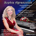 Piano Concert by Sophia Agranovich at the Madison Cultural Arts Center in New Jersey