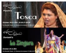 PUCCINI’S TOSCA and DONIZETTI’S LA ZINGARA