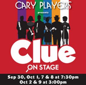 Clue: On Stage show poster