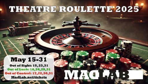 Theatre Roulette 2025 show poster