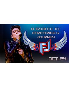 FJ – A Tribute to Foreigner & Journey show poster
