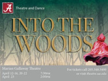 Into the Woods show poster