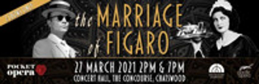 POCKET-SIZE OPERA THE MARRIAGE OF FIGARO show poster