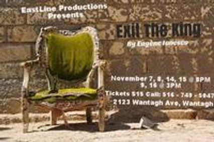 Exit The King show poster