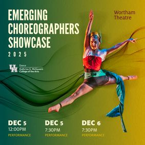 Emerging Choreographers Showcase show poster