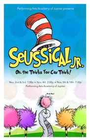 SEUSSICAL JR show poster