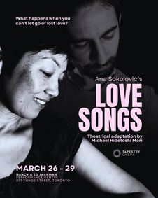 Ana Sokolović’s Love Songs show poster