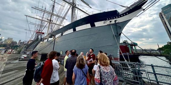 Sinister Secrets of the Seaport June Walking Tour Dates show poster