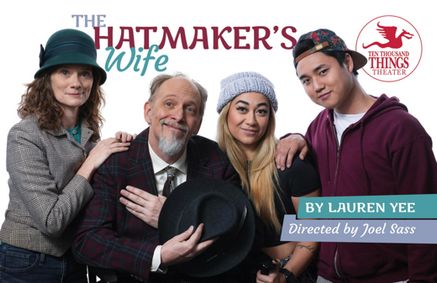 The Hatmaker's Wife at Open Book show poster