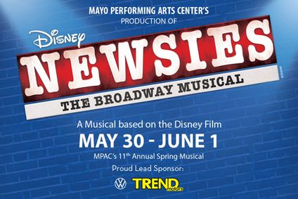 MPAC’s 11th Annual Spring Production: Newsies show poster