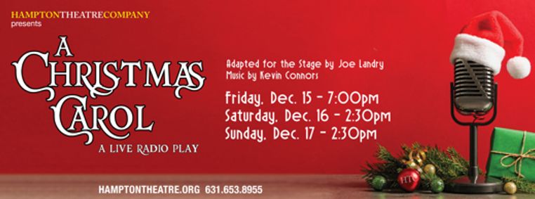 A Christmas Carol: A Live Radio Play show poster