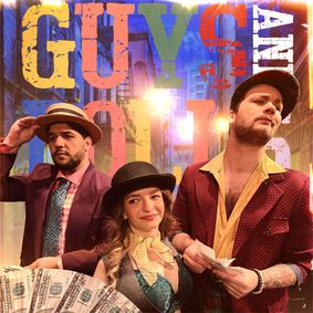 Guys and Dolls show poster