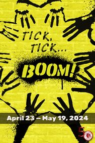 Tick, Tick...Boom! show poster