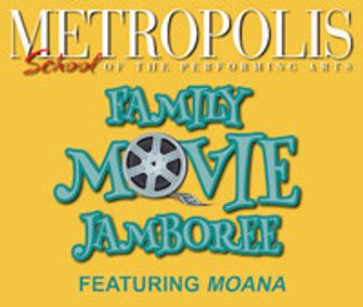 Family Movie Jamboree Featuring Moana show poster