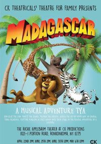 Madagascar - A Musical Adventure TYA show poster