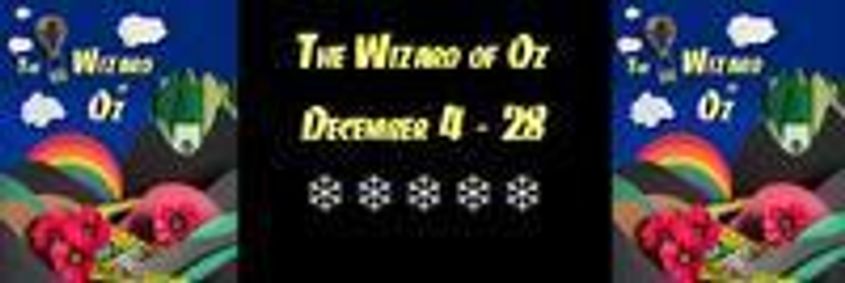 Wizard of Oz show poster