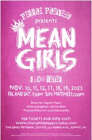 Mean Girls High School show poster