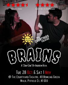 BRAINS show poster
