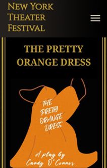 The Pretty Orange Dress