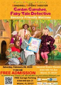 Gordon Gumshoe, Fairy Tale Detective Sensory Friendly Matinee show poster
