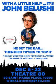 With a Little Help...It's John Belushi show poster