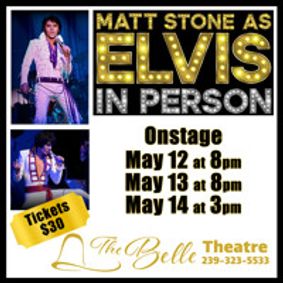 Elvis: In Person show poster