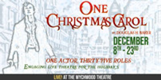 One Christmas Carol show poster