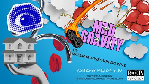 Mad Gravity show poster