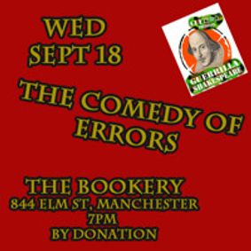 The Comedy of Errors show poster