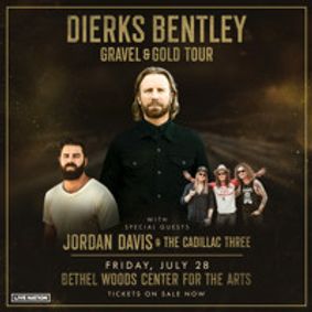 Dierks Bentley with Jordan Davis & The Cadillac Three show poster