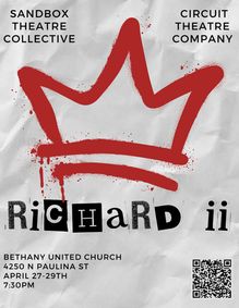 Richard II show poster