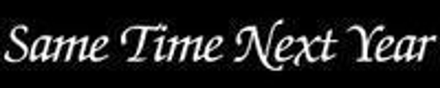 Same Time Next Year show poster