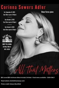 Corinna Sowers Adler: All That Matters show poster
