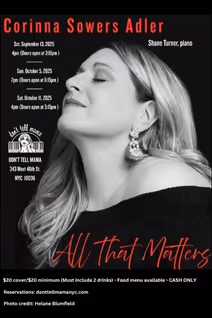 Corinna Sowers Adler: All That Matters