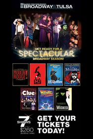 Tulsa 24-25 Broadway Season show poster