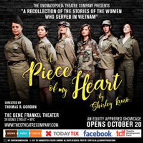 A PIECE OF MY HEART show poster