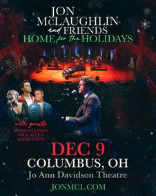 Jon McLaughlin and Friends: Home for The Holidays show poster