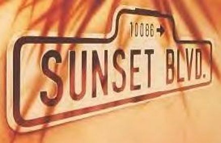 Sunset Blvd. show poster