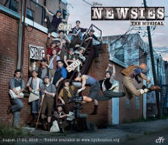 Disney's Newsies show poster