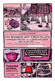 The Women Eat Chocolate show poster