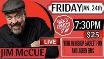 Comedian Jim McCue