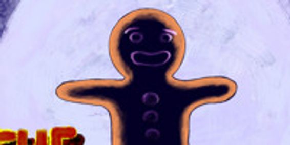 THE GINGERBREAD MAN show poster