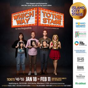 Which Way to the Stage by Ana Nogueira show poster