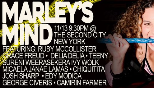 Marley's Mind (at the New York Comedy Festival) show poster