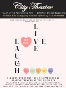Lie, Love, Laugh: a Valentine's Day Concert show poster