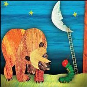 Brown Bear, Moon, Caterpillar show poster